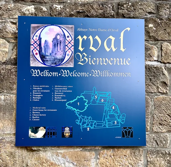 Curator photograph from a visit to Brasserie d’Orval